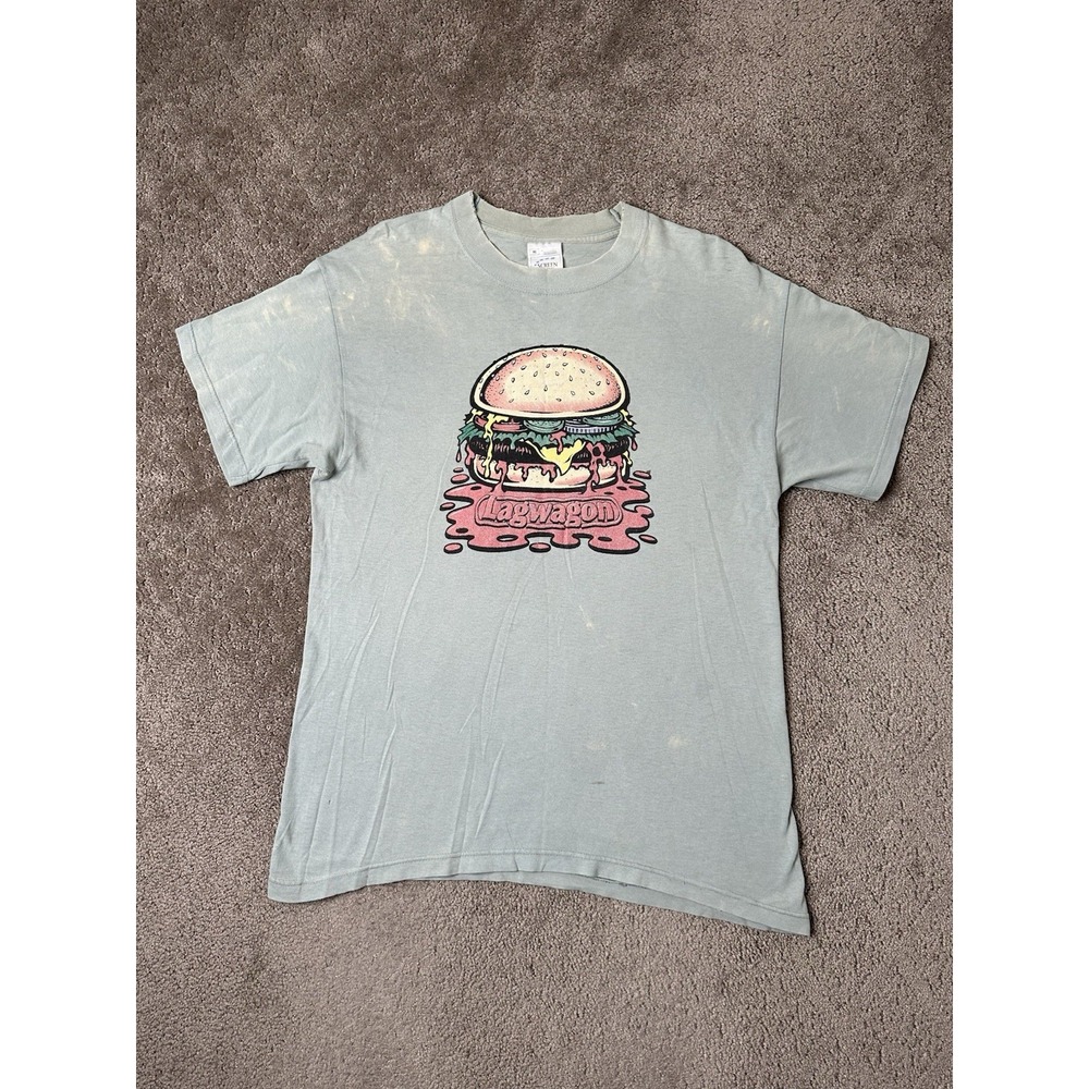Rare 90s Vintage Screen Stars Lagwagon - Burger Fat‎ Wreck Chords Band, Size M